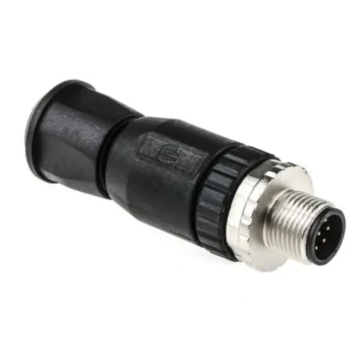 HARTING Circular Connector, 8 Contacts, Cable Mount, M12 Connector, Plug, Male, IP67 - 21033191801 product image