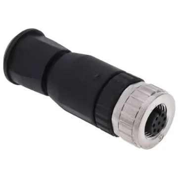 HARTING Circular Connector, 8 Contacts, Cable Mount, M12 Connector, Socket, Female, IP67 - 21033192801 product image