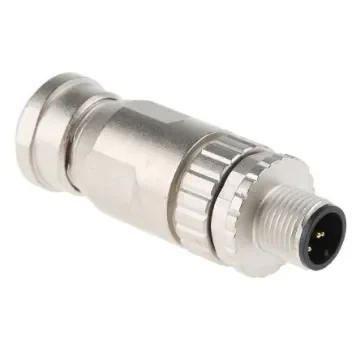 HARTING Circular Connector, 5 Contacts, Cable Mount, M12 Connector, Socket, Male, IP67 - 21033291501 product image