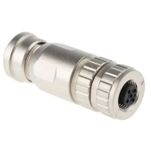 HARTING Circular Connector, 5 Contacts, Cable Mount, M12 Connector, Plug, Female, IP67 - 21033292501 product image