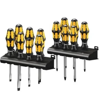 Wera Phillips; Pozidriv; Slotted; Torx Screwdriver Set, 13-Piece - 05133285001 product image
