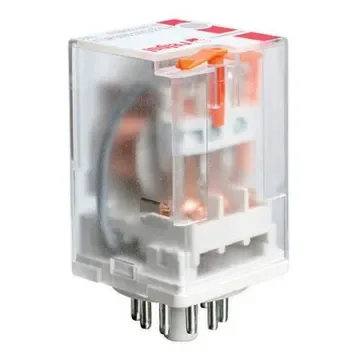 Relpol Plug In Power Relay, 110V ac Coil, 10A Switching Current, DPDT - R15-2012-23-5110-WTL product image