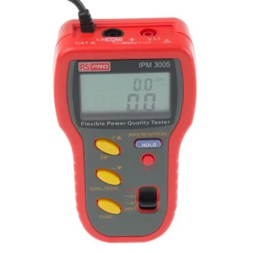 RS PRO IPM3005 Power Quality Analyser, 3000A Max, 600V Max - 1232200 product image