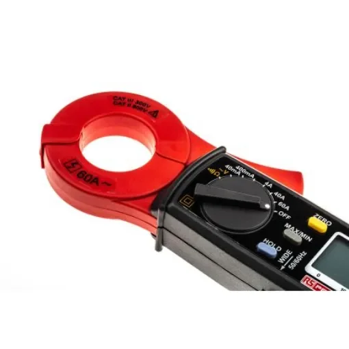 RS PRO ILCM03A Clamp Meter, Max Current 60A ac - 1232204 product image