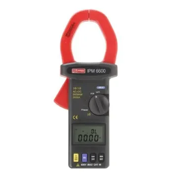 RS PRO IPM6600 Clamp Meter, Max Current 2000A ac CAT III 600 V - 1232208 product image
