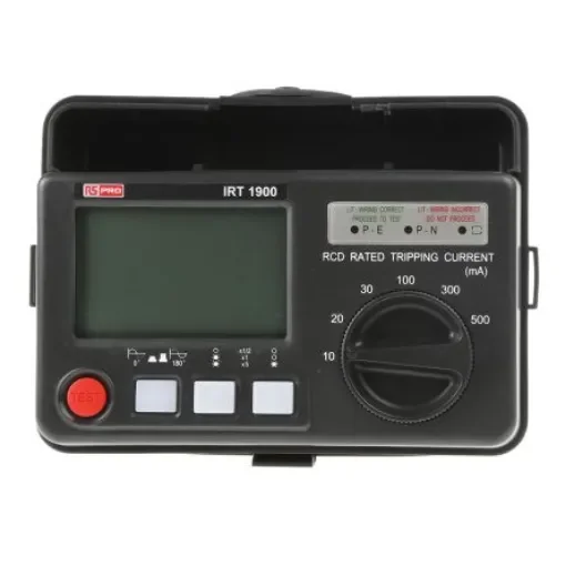 RS PRO Digital RCD Tester, RCD Test Type AC, RCD Test Current 10mA - 1232240 product image