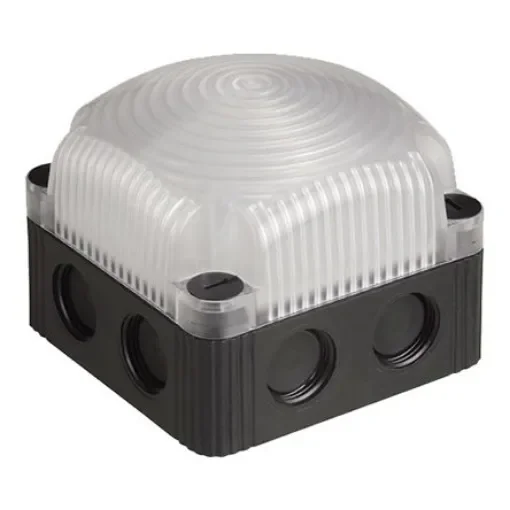 Werma BWM 853 Series Clear Steady Beacon, 230 V ac, Base Mount, LED Bulb, IP66, IP67 - 853.480.60 product image