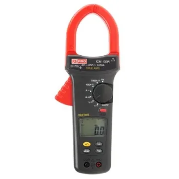 RS PRO ICM139R Clamp Meter, 1000A dc, Max Current 1000A ac CAT III 1000 V, CAT IV 600 V - 1233227 product image