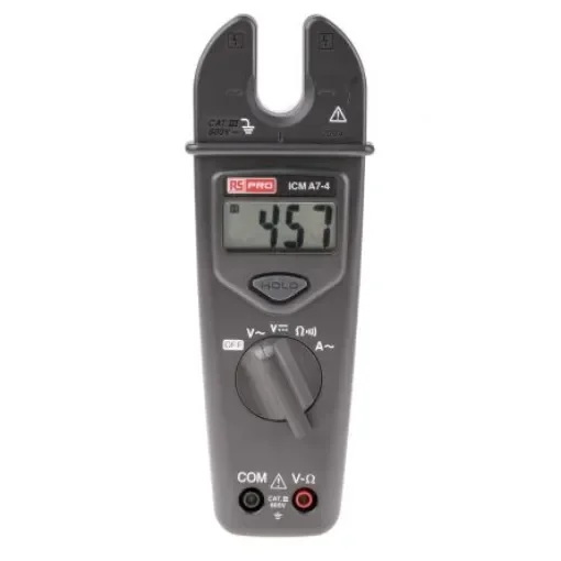RS PRO ICMA7-4 Clamp Meter, Max Current 200A ac CAT III 600 V - 1233233 product image