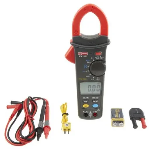 RS PRO IPM138N Clamp Meter, 600A dc, Max Current 600A ac CAT II 1000 V, CAT III 600 V - 1233258 product image