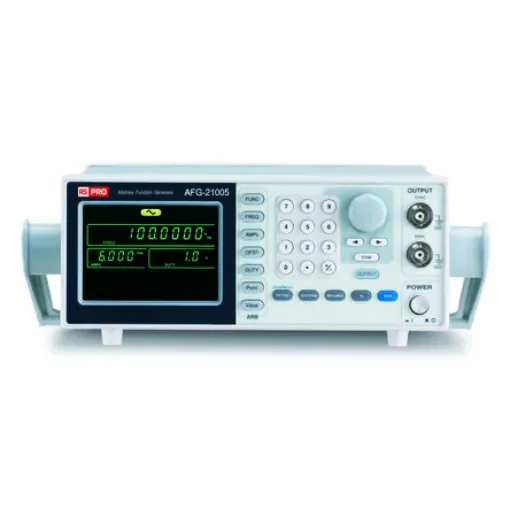 RS PRO AFG21005 Function Generator, 0.1Hz Min, 5MHz Max, Variable Sweep - 1233529 product image
