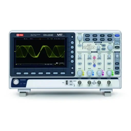 RS PRO IDS2204E, 200MHz Bench Oscilloscope, 4 Analogue Channels - 1233553 product image