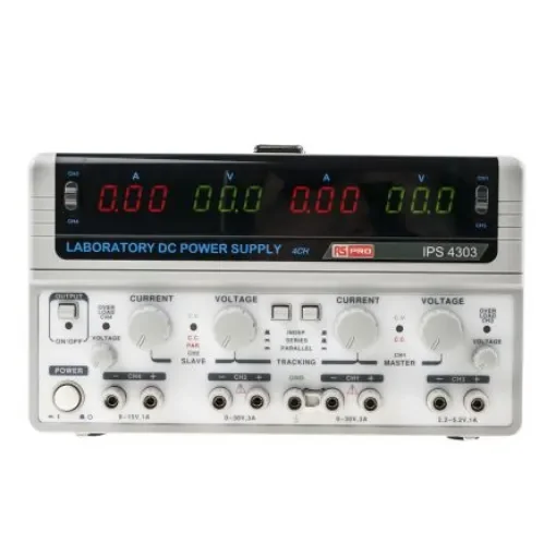 RS PRO Digital Bench Power Supply, 5.2V, 1A, 4-Output, 200W - 1233567 product image