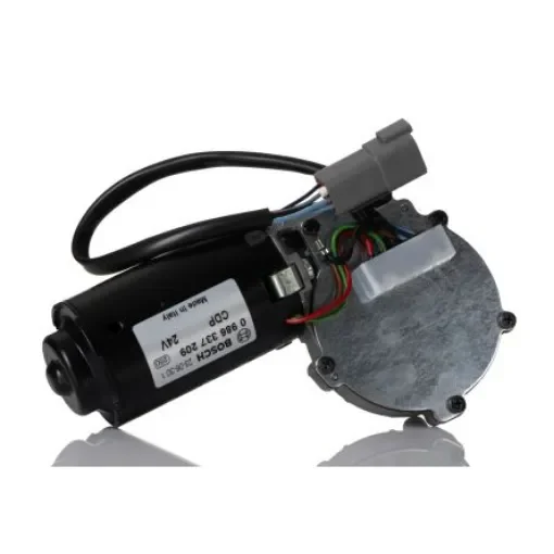 Bosch Geared DC Motor, 14.4/8.8 W, 24 V dc, 10 Nm, 46/28 rpm, 14mm Shaft Diameter - 0 986 337 209 product image