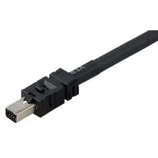TE Connectivity, 2m, Black RJ45 to Male, Terminated PUR Sheath - 2-2205130-3 product image
