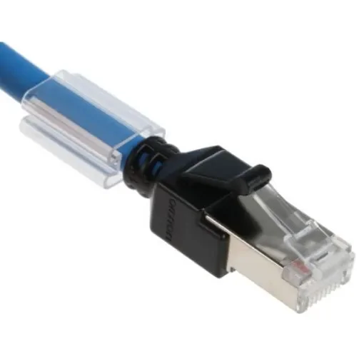 OmronXS6, 10m Cat6a, Blue RJ45 to Male RJ45 Male, FTP, STP Shielded, Terminated LSZH Sheath - XS6W-6LSZH8SS1000CM-B product image