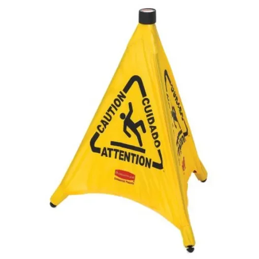Rubbermaid Commercial Products Weighted Yellow 762 mm Wet Floor Cone - FG9S0100YEL product image