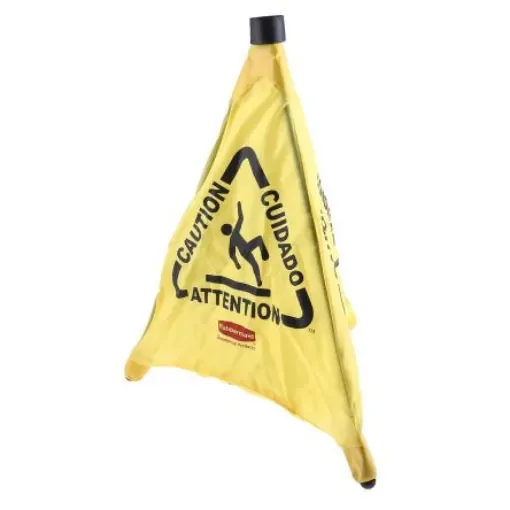 Rubbermaid Commercial Products Weighted Yellow 508 mm Safety Cone - FG9S0000YEL product image