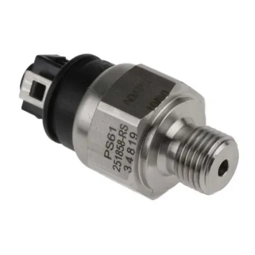 Gems Sensors Pressure Switch, 0.7bar Min, 4.1bar Max, SPST-NO Output - 251858 product image
