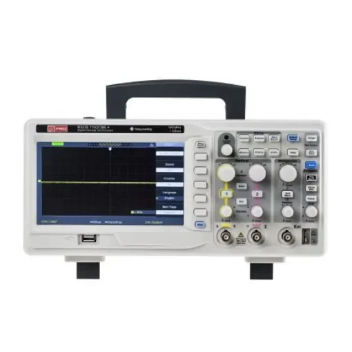 RS PRO RSDS1102CML+, 100MHz Bench Oscilloscope, 2 Analogue Channels - 1236437 product image