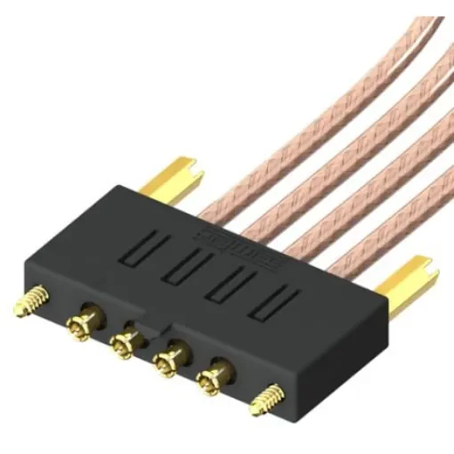 Samtec GRF1-C Series Male MMCX to Male MMCX, 300mm, RG316 Coaxial, Terminated50 O - GRF1-P-C-02-0300-C1-D-S product image