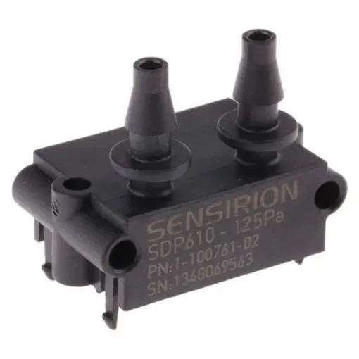 Sensirion Pressure Sensor, -125Pa Min, 125Pa Max, I2C Output, Differential Reading - SDP610-125Pa product image