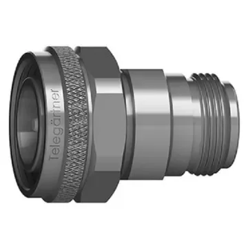 Telegartner Straight 50O Coax Adapter 4.3-10 Plug to N Socket 6GHz - J01027A0025 product image