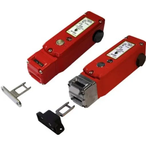 IDEM KLM-P2L Series Solenoid Interlock Switch, Power to Lock, 24V dc - 202021-SS product image