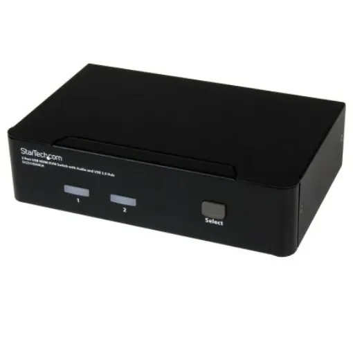 StarTech.com 2 Port USB HDMI KVM Switch, HDMI 1920 x 1200 Maximum Resolution - SV231HDMIUA product image