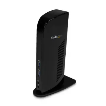 StarTech.com Dual Monitor USB 3.0 Docking Station with DVI, HDMI - 6 x USB ports, USB A, USB B - USB3SDOCKHD product image