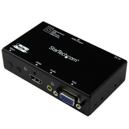 StarTech.com 2 Port 2 Input 1 Output HDMI, VGA Switch 1920 x 1200 - VS221VGA2HD product image