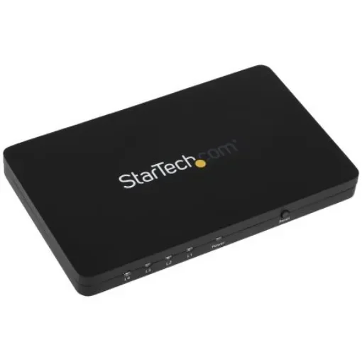 StarTech.com 4 Port 1 Input 4 Output HDMI Splitter  - up to 4K - ST124HD4K product image