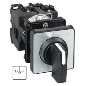 Schneider Electric, DPDT 2 Position Changeover Cam Switch, 690V ac - K1D002UCH product image