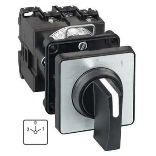 Schneider Electric, DPDT 2 Position Changeover Cam Switch, 690V ac - K1D002UCH product image