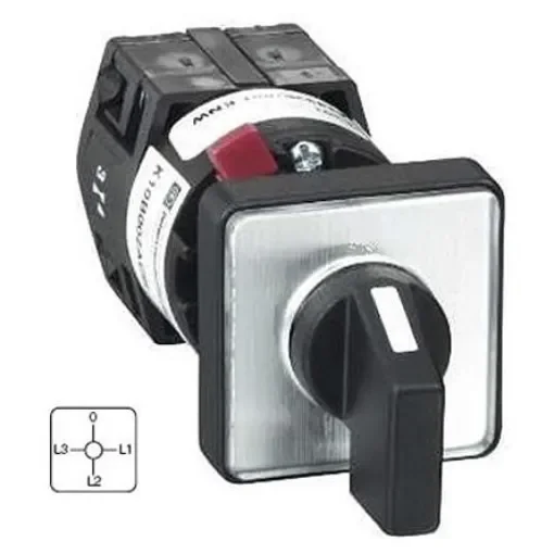 Schneider Electric, DP3T 3 Position Ammeter Cam Switch, 690V ac - K1F003MLH product image