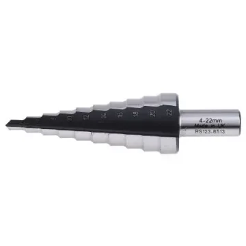 RS PRO HSS Step Drill Bit 4mm x 22mm - 1238513 product image