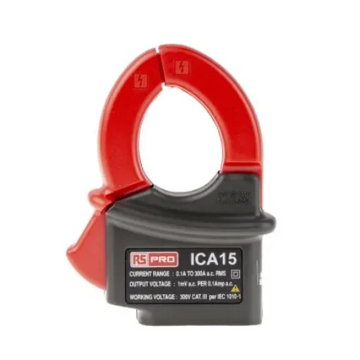 RS PRO Current Clamp, AC Adapter, 300A ac AC Max, Current, Voltage Output - 1238651 product image