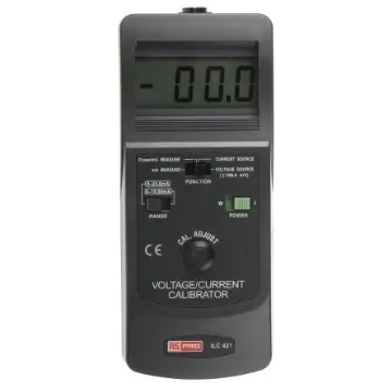 RS PRO CC421-G Current & Voltage Calibrator, Max Voltage +199.9mV dc, Max Current 24mA - 1238769 product image
