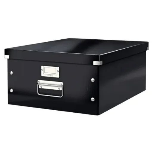 Leitz Black 1 Compartment A3 Archive Box, H200mm x W369mm x D482mm - 60450095 product image