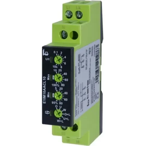 Tele Current Monitoring Relay, 1 Phase, SPDT, DIN Rail - E1IM10AACL10 230V AC product image