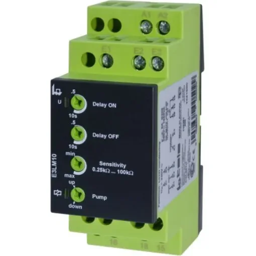 Tele Level Monitoring Relay, 1 Phase, SPDT, DIN Rail - E3LM10 230V AC product image
