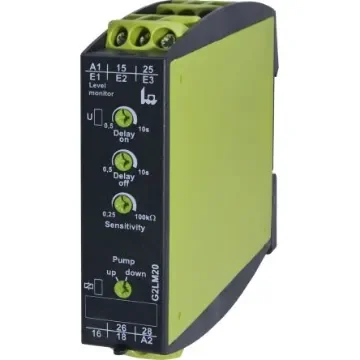 Tele Level Monitoring Relay, 1 Phase, DPDT, DIN Rail - G2LM20 230VAC product image