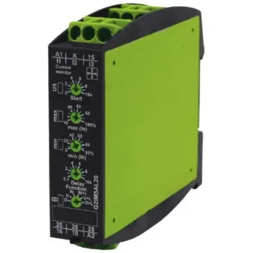 Tele Current Monitoring Relay, 1 Phase, DPDT, DIN Rail - G2IM5AL20 24-240VAC/DC product image