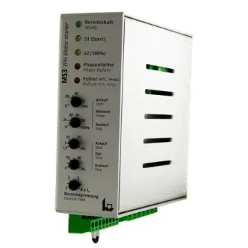 Tele Soft Starter, 18.5 kW, 400 V ac, 3 Phase, IP40 - 3PH MS3 18.5kW product image