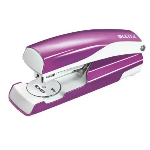Leitz NeXXt Series WOW Half Strip Stapler, 30 Sheet Capacity, 24/6 mm, 26/6 mm, Leitz Power Performance P3 Staple Size - 55021062 product image