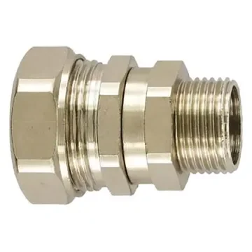Flexicon Swivel, Conduit Fitting, 32mm Nominal Size, M32, Brass IP65 rating - FSU32-M32-CSS product image