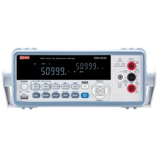 RS PRO IDM8342 with GPIB Bench Digital Multimeter, True RMS, 10A ac Max, 10A dc Max, 750V ac Max - 1240228 product image