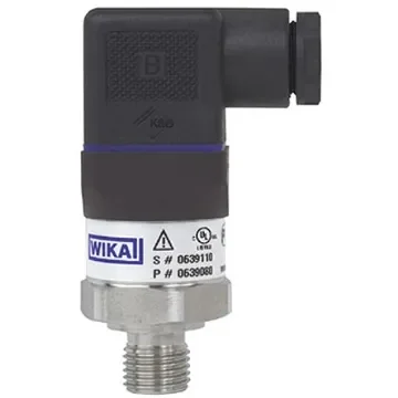 WIKA A-10 Series Pressure Sensor, -1bar Min, 9bar Max, Analogue Output - 46879279 product image