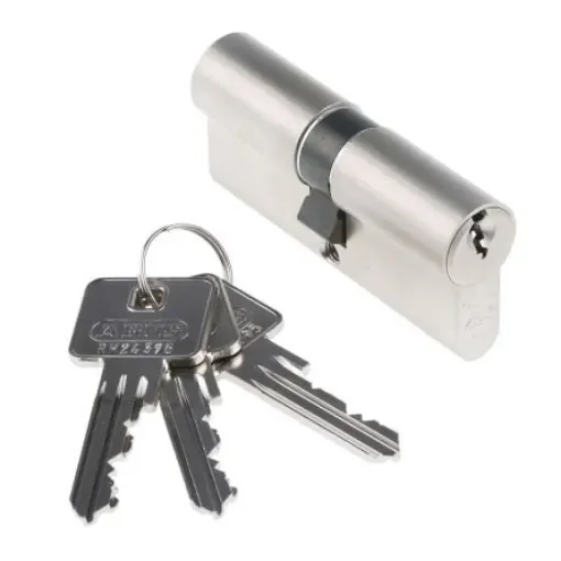 ABUS Brass Euro Cylinder Lock, 35/35 mm (61mm) - E60NP 35/35 KD product image