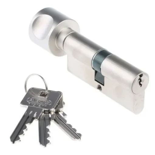 ABUS Brass Euro Cylinder Lock, 35/35 mm (61mm) - KE60NP Z35/K35 KD product image